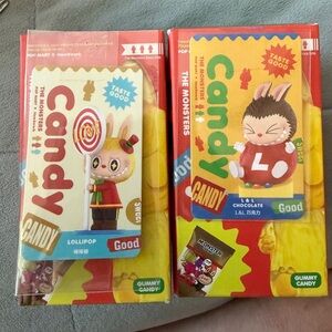 Bundle of 2 The monsters Candy series Discontinued Authentic in SEALED BAGS.
